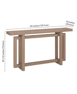 55" Breslow Wide Rectangular Console Table