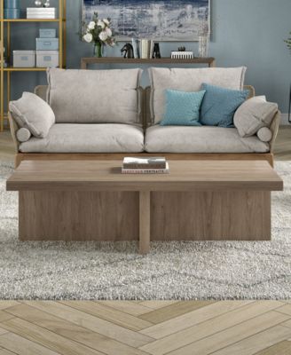 54" Elna Wide Rectangular Coffee Table