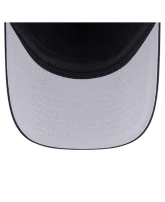 Men's Black Seattle Mariners Retro Bold A-Frame Trucker 9FORTY Adjustable Hat