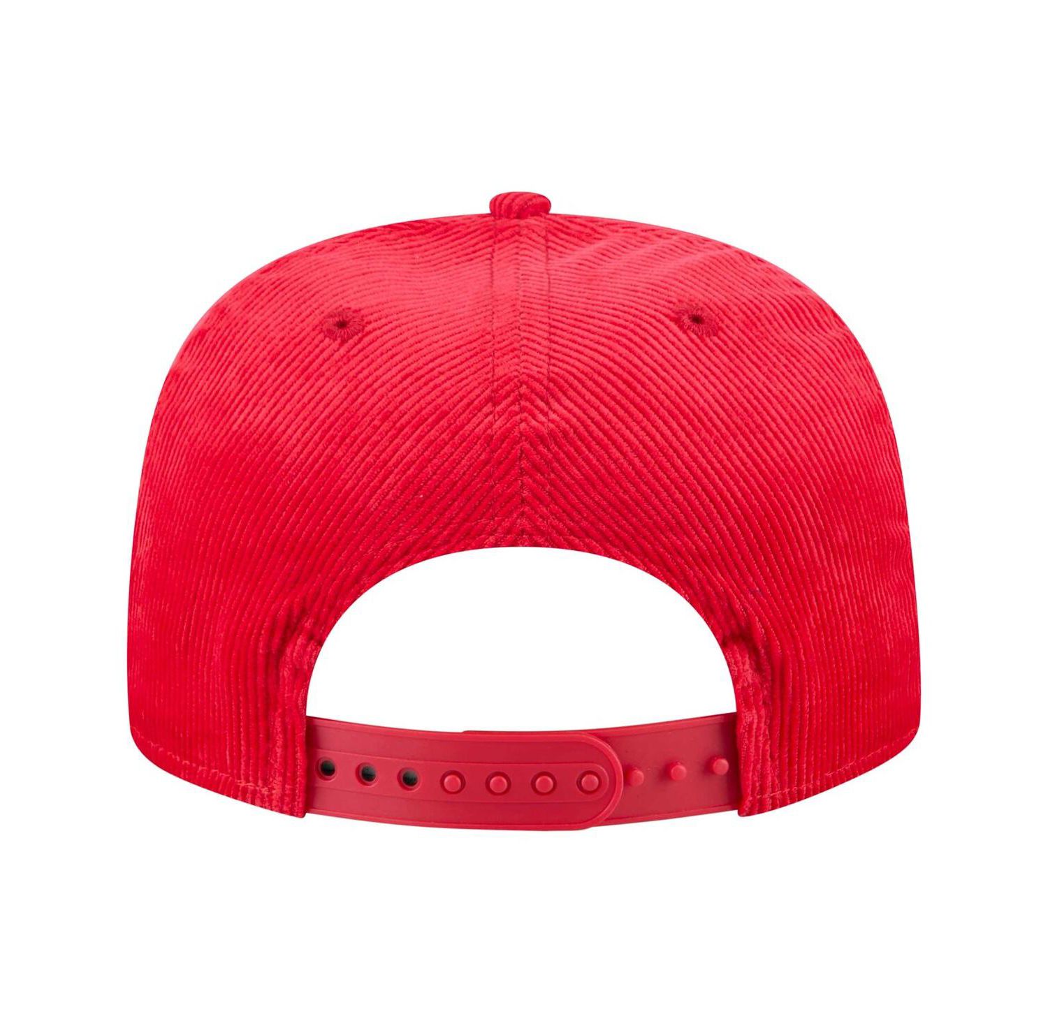 Men's Red Cincinnati Reds Full Circle Corduroy Golfer Adjustable Hat