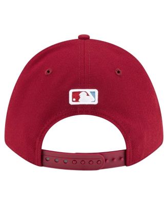Men's Burgundy Philadelphia Phillies Player Replica 9FORTY Adjustable Hat