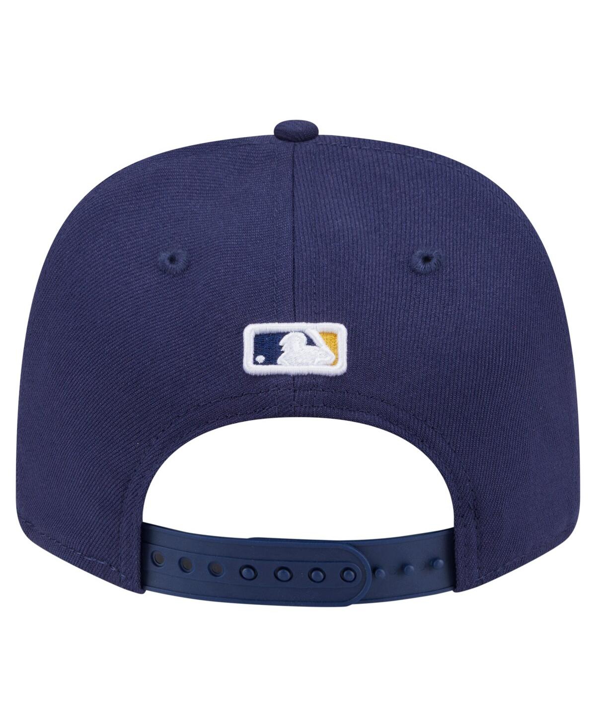 New Era Men's Navy Milwaukee Brewers Player Replica 9seventy Adjustable Hat In Navy