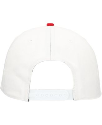 Men's White Maryland Terrapins Gridiron Clean Up Adjustable Hat