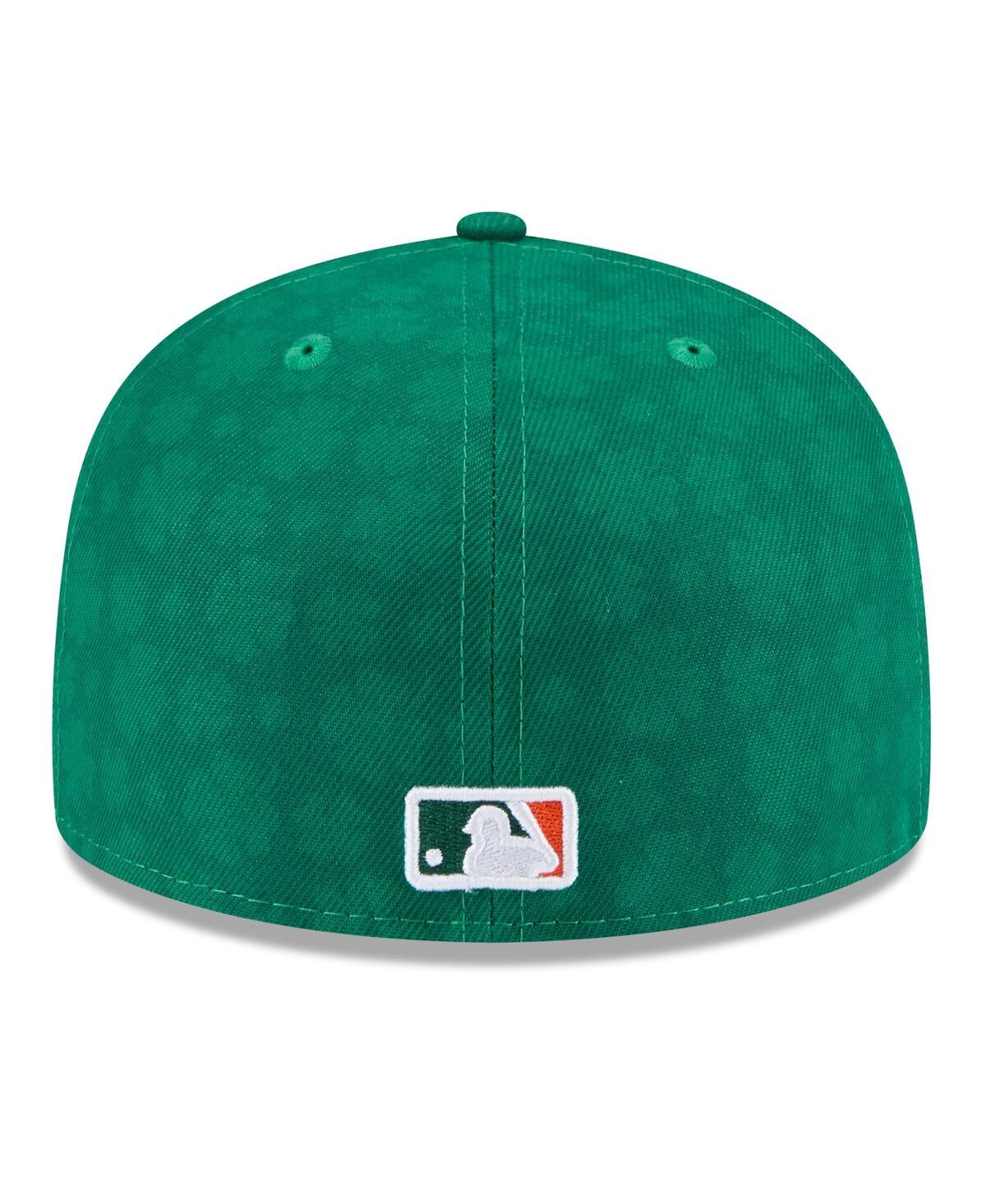 New Era Men's Kelly Green Seattle Mariners St. Patrick's Day 59fifty Fitted Hat In Kelly Green