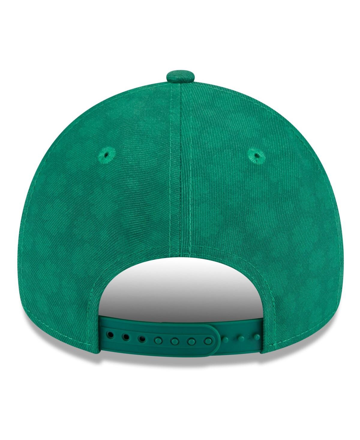 New Era Men's Kelly Green Cincinnati Reds St. Patrick's Day A-frame 9forty Adjustable Hat In Kelly Green