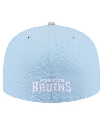 Men's Light Blue/Gray Boston Bruins Color Pack Two-Tone 59FIFTY Fitted Hat