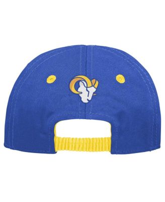 Baby Boys and Girls Royal/Gold Los Angeles Rams My First Tail Sweep Slouch Flex&nbsp;Hat