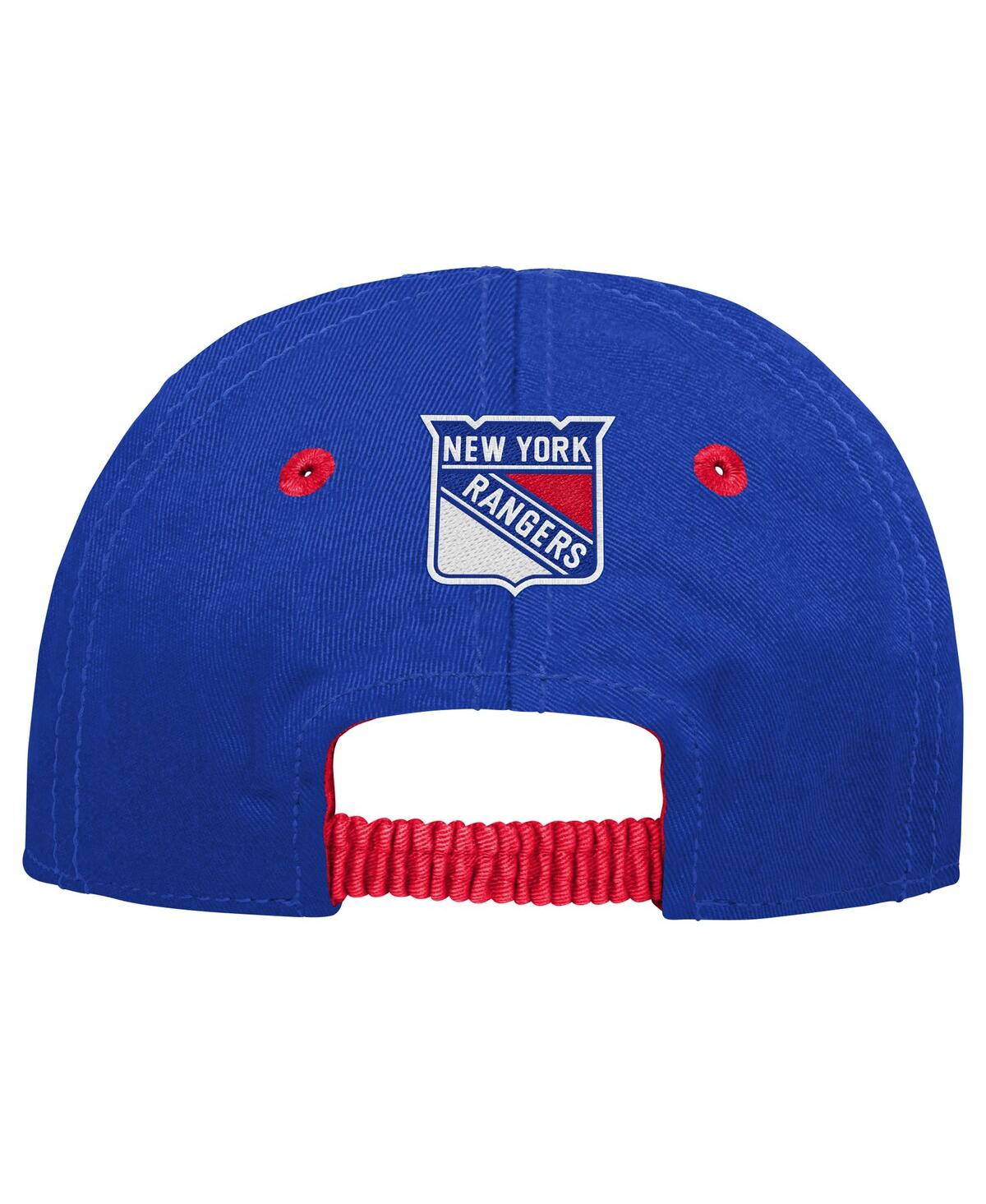 Outerstuff Baby Boys And Girls Blue New York Rangers My First Tail Sweep Slouch Flex Hat In Blue