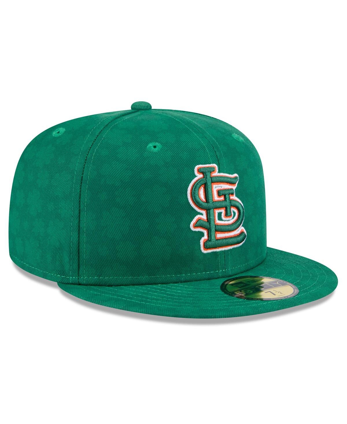 NEW ERA MEN'S KELLY GREEN ST. LOUIS CARDINALS ST. PATRICK'S DAY 59FIFTY FITTED HAT 