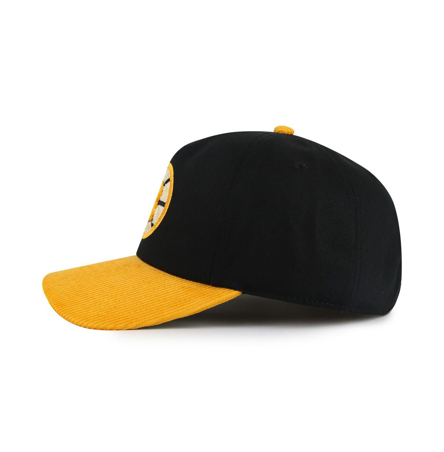 Мужская кепка American Needle Black/Gold Boston Bruins Burnett Adjustable Hat — фото 3