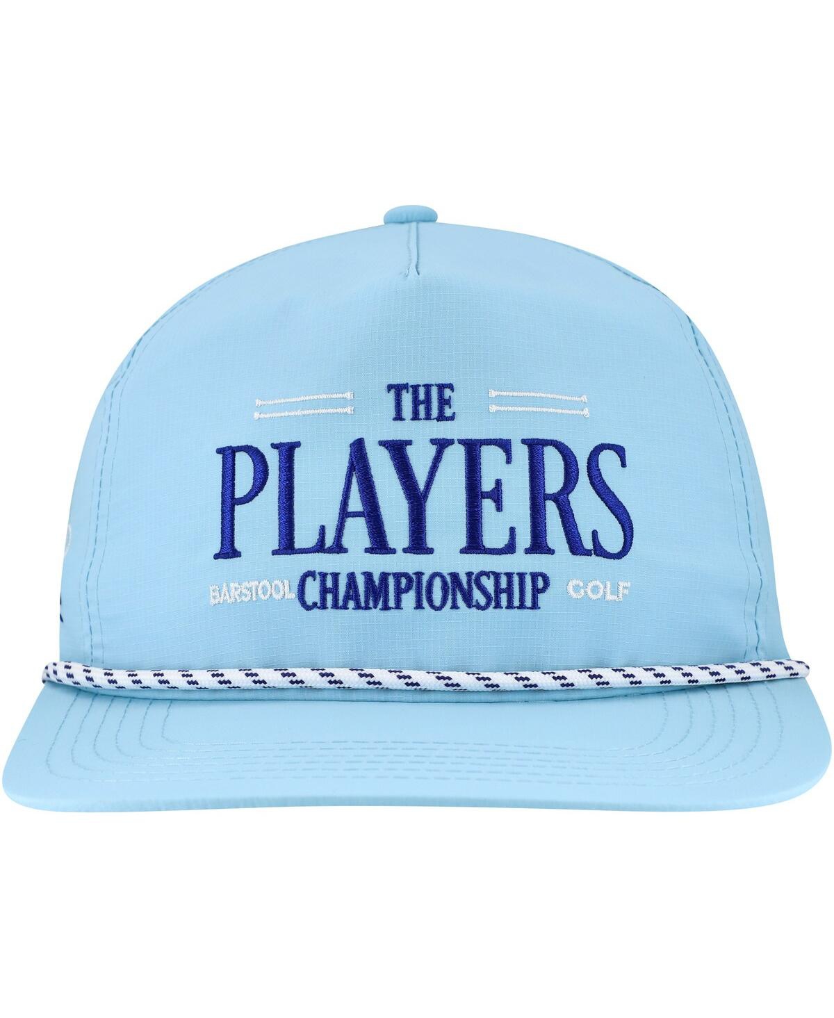 Shop Barstool Golf Men's Light Blue The Players Performance Rope Snapback Hat