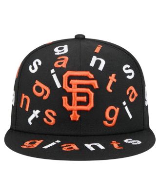 Men's Black San Francisco Giants Team Confetti 59FIFTY Fitted Hat