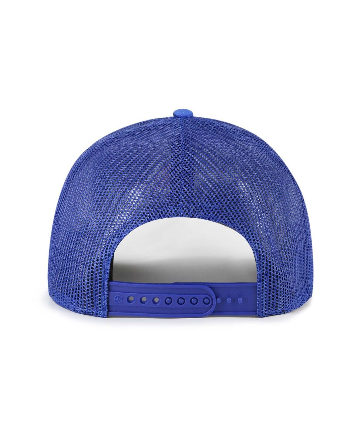 47 Brand Men's Blue Chicago Cubs Fiji Trucker Adjustable Hat In Blue
