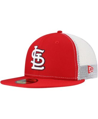 New Era - Men's Red St. Louis Cardinals Team Color 59FIFTY Trucker Fitted Hat