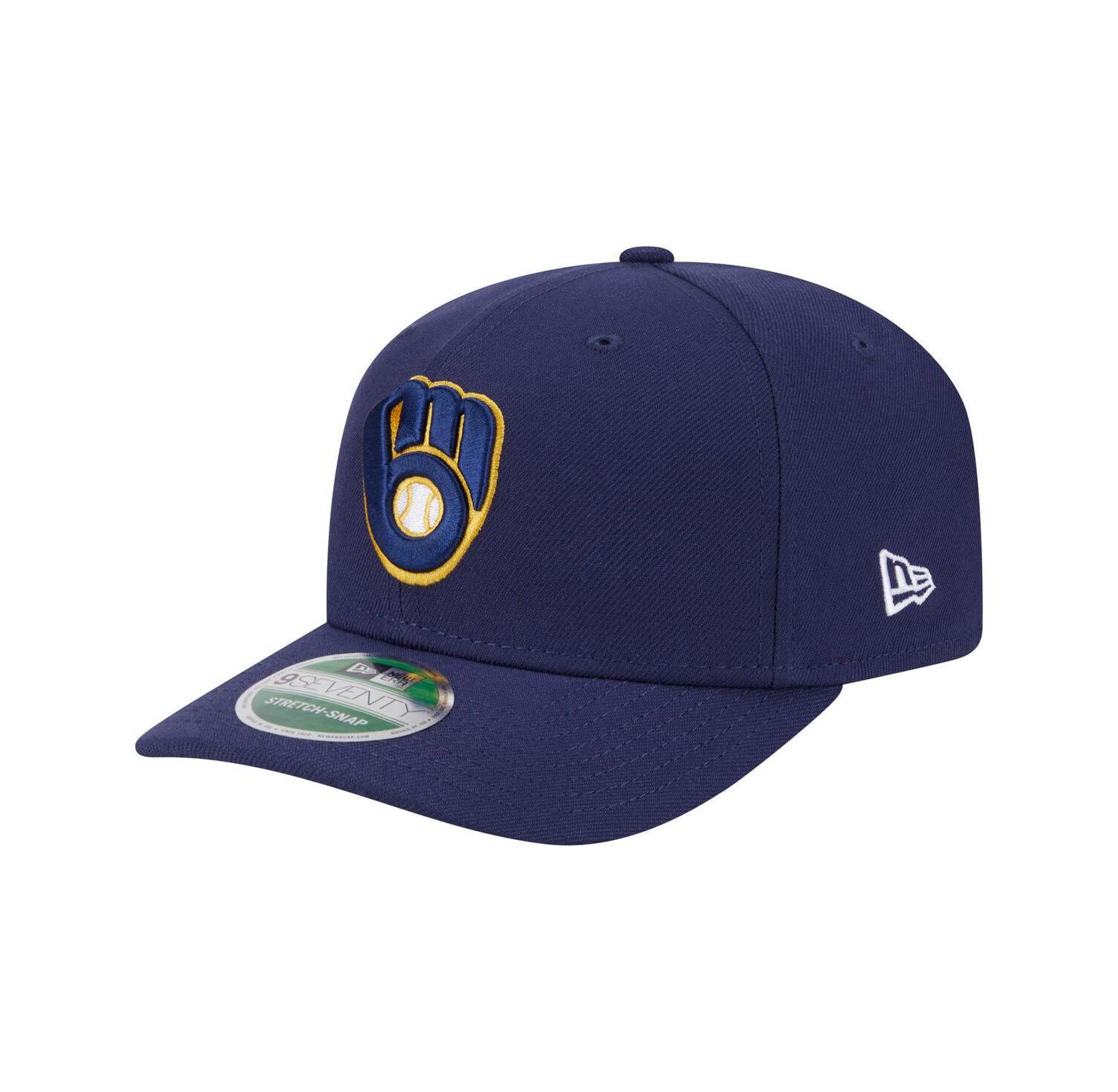 Men's Navy Milwaukee Brewers Player Replica 9SEVENTY Adjustable Hat
