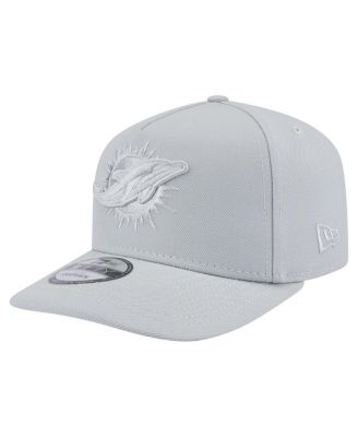 New Era - Men's Gray Miami Dolphins Color Pack 9FIFTY Snapback Hat