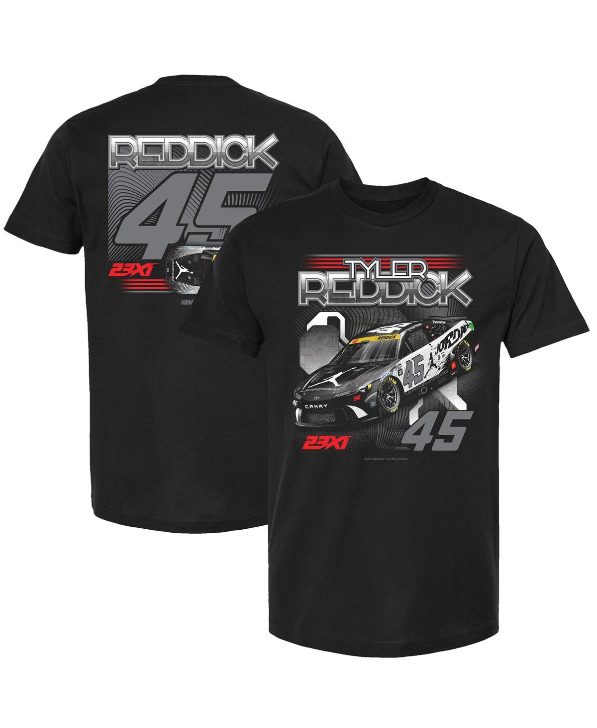 Men's Black Tyler Reddick Jumpman Car T-Shirt - Black