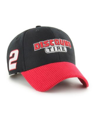 '47 Brand - 47 Brand Men's Black Austin Cindric Discount Tire Triple Hit Corduroy Adjustable Hat