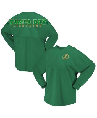 Fanatics - Women's Kelly Green Tampa Bay Lightning St. Patrick's Day Spirit Jersey T-Shirt