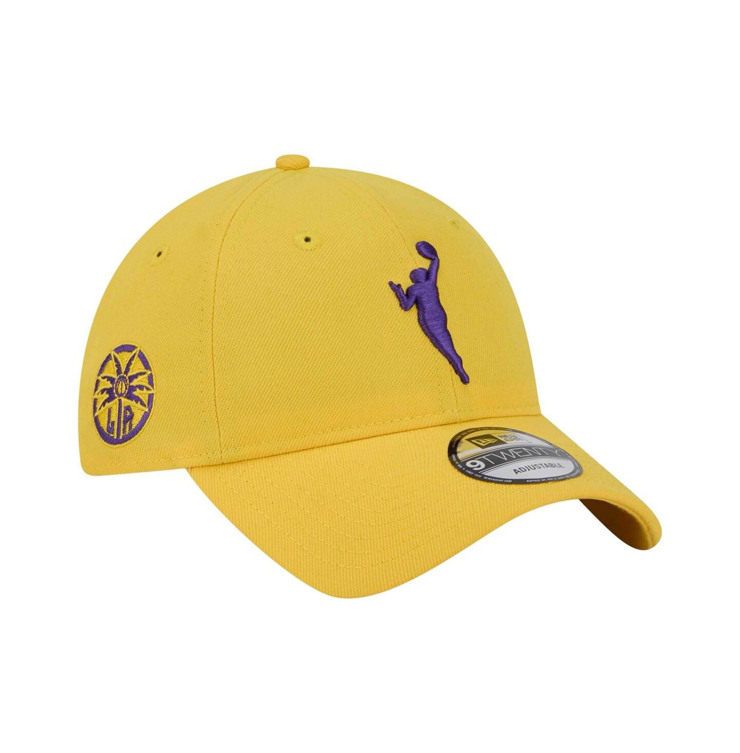 Мужская кепка New Era Gold Los Angeles Sparks 9TWENTY Adjustable Hat — фото 1