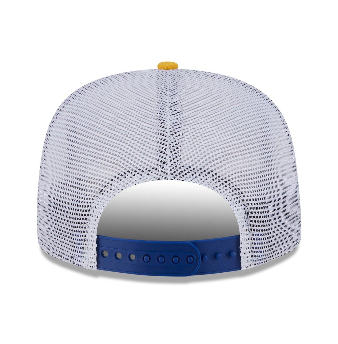 Мужская кепка New Era Blue Chase Elliott Golfer Tie-Dye Snapback Hat — фото 4
