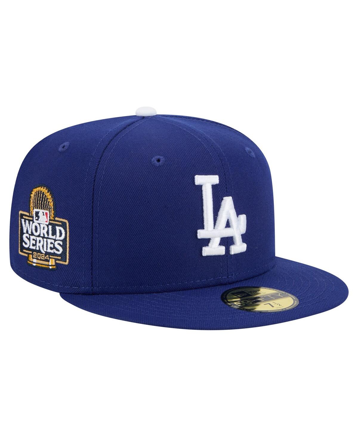Shop New Era Men's Royal Los Angeles Dodgers 2024 World Series Champions 59fifty Fitted Hat