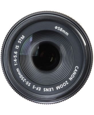 Canon EF-S 55-250mm f/4-5.6 IS STM Lens - Macy's