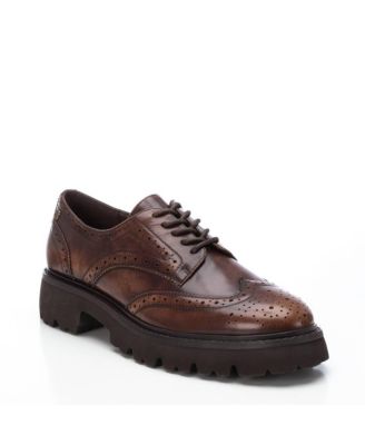 Carmela Leather Collection Women's Penny Oxfords by Xti