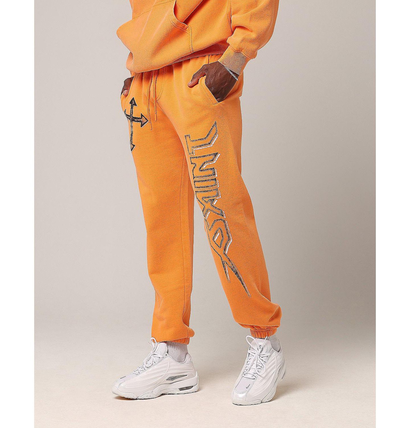 Мужские брюки SAINT MORTA Ssix Sweat Pants- Orange, XL, цвет: Оранжевый — фото 4