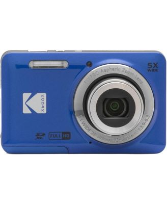 KODAK PIXPRO FZ55-BK 16MP Digital Camera 5X Optical Zoom 28mm Wide Angle 1080P Full HD Video 2.7" LCD Vlogging Camera. Bundle with SD Card and