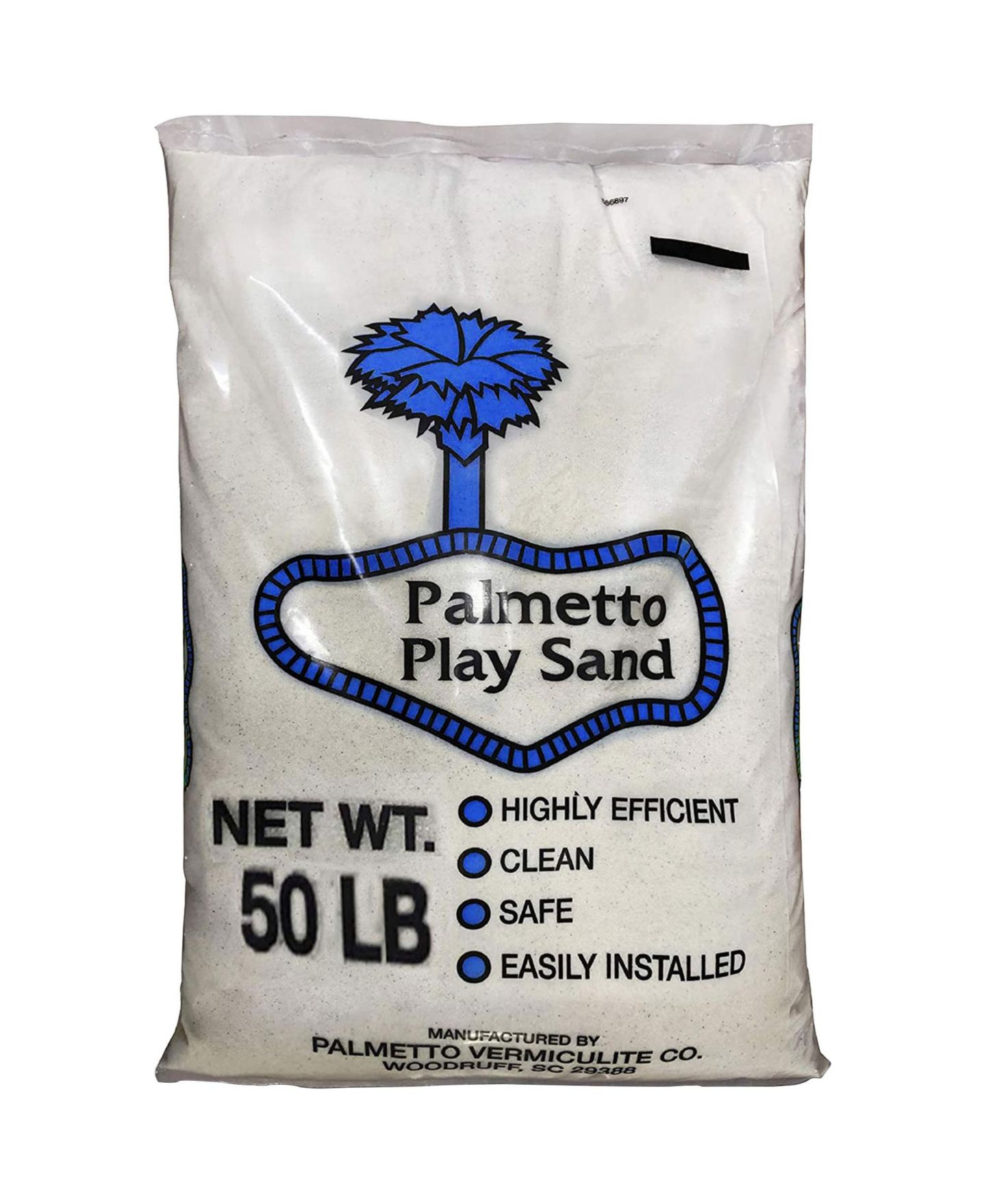 Детские игрушки Palmetto Natural Play Sand, 50 Pounds, 4-Pack, Ages 3-10 — фото 2