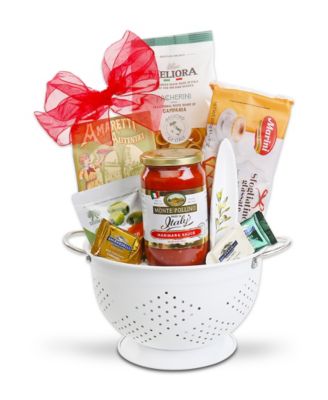 Taste Of Italy Gourmet Food Gift Basket, 7 Piece