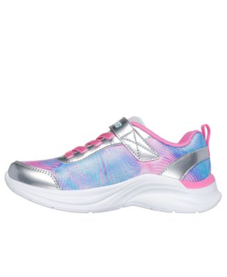 Little Girls Aloha Dream Fastening Strap Casual Sneakers From Finish Line
