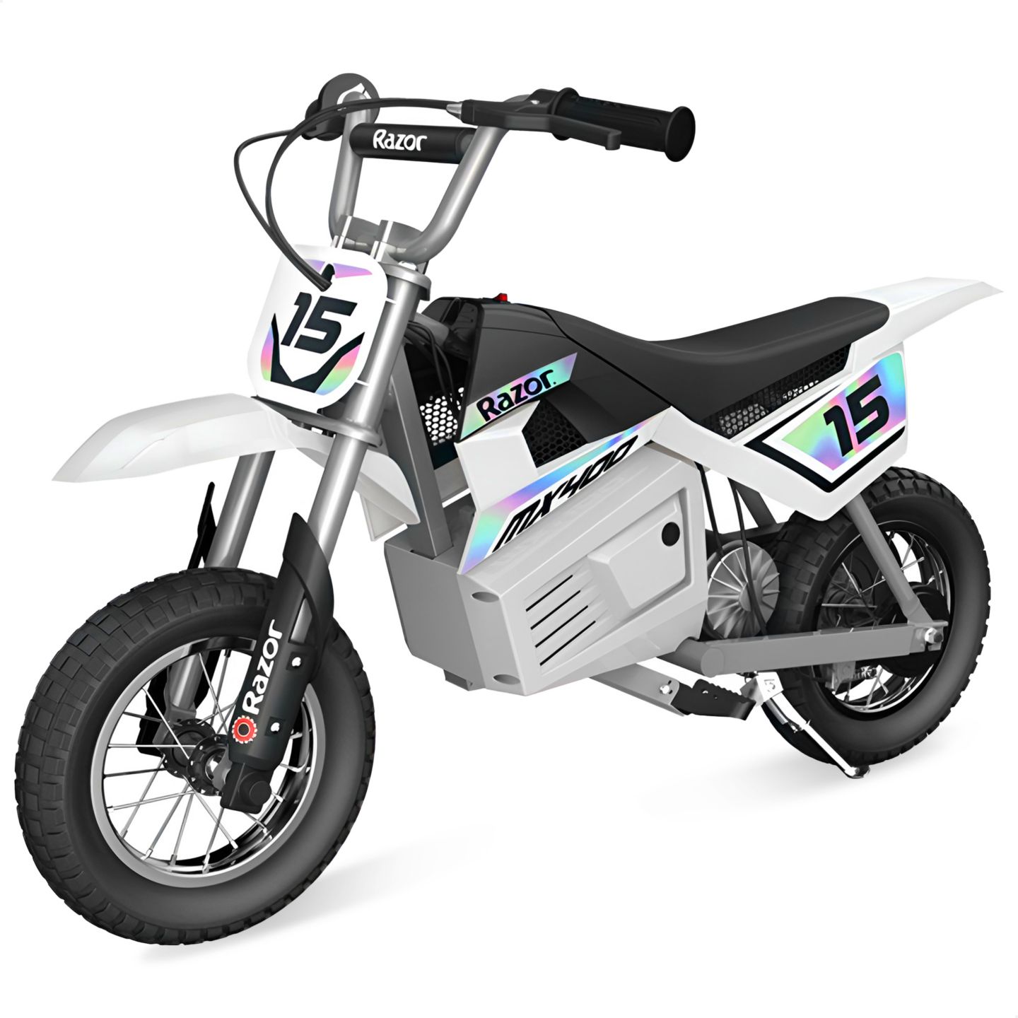 Детская игрушка Razor MX400 Dirt Rocket 24V Electric Dirt Bike, 140-Pound Capacity, Ages 13+ — фото 1