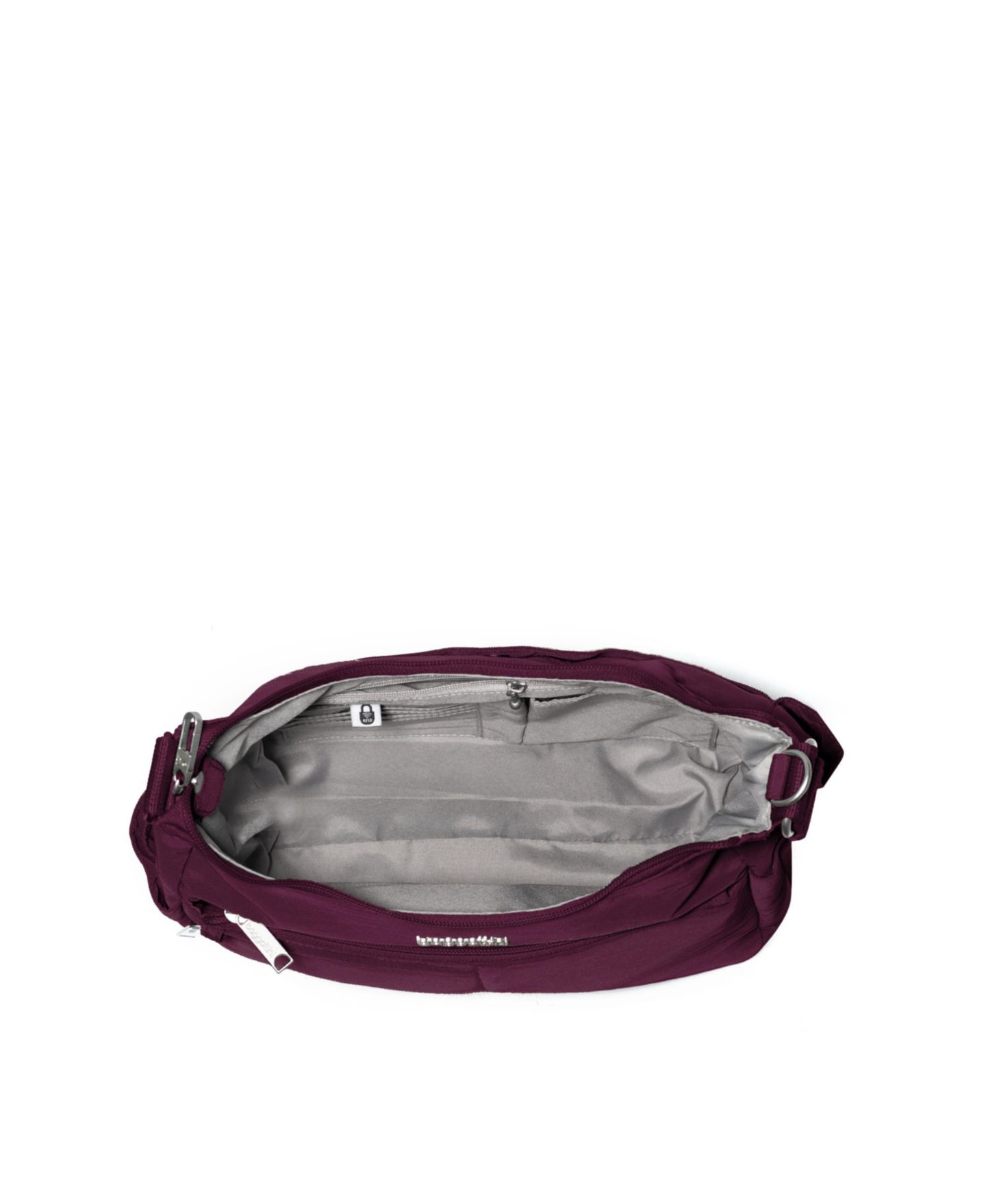 Женская сумка Baggallini Securtex Anti-Theft Free Time Crossbody, цвет: Угольный — фото 8
