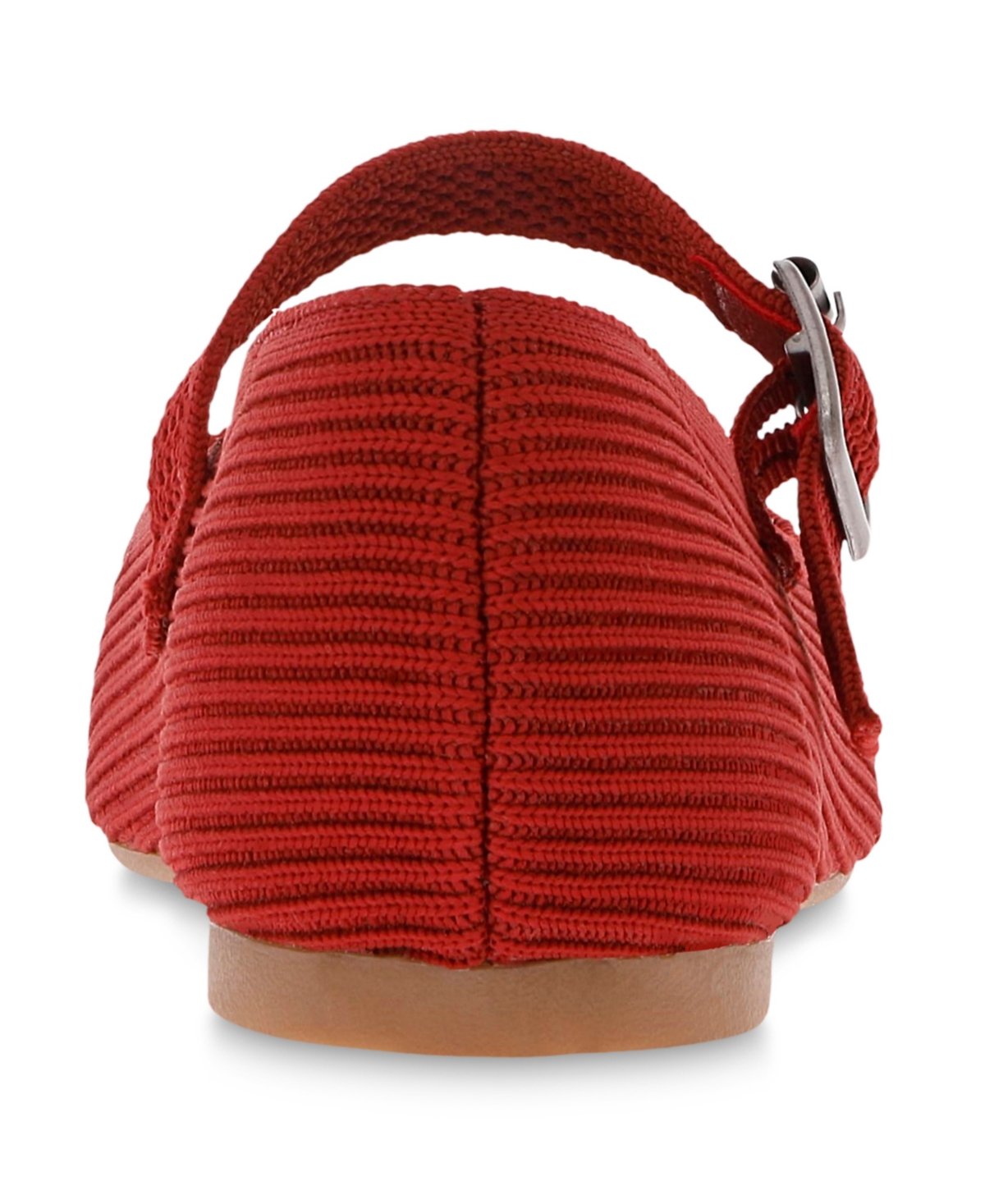 Mia Brita Mary Jane Flat In Red