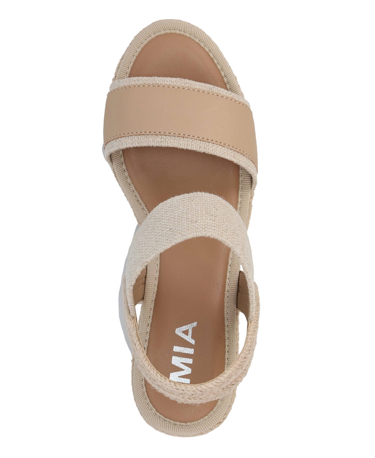 Mia Women's Bayle Round Toe Wedge Sandals