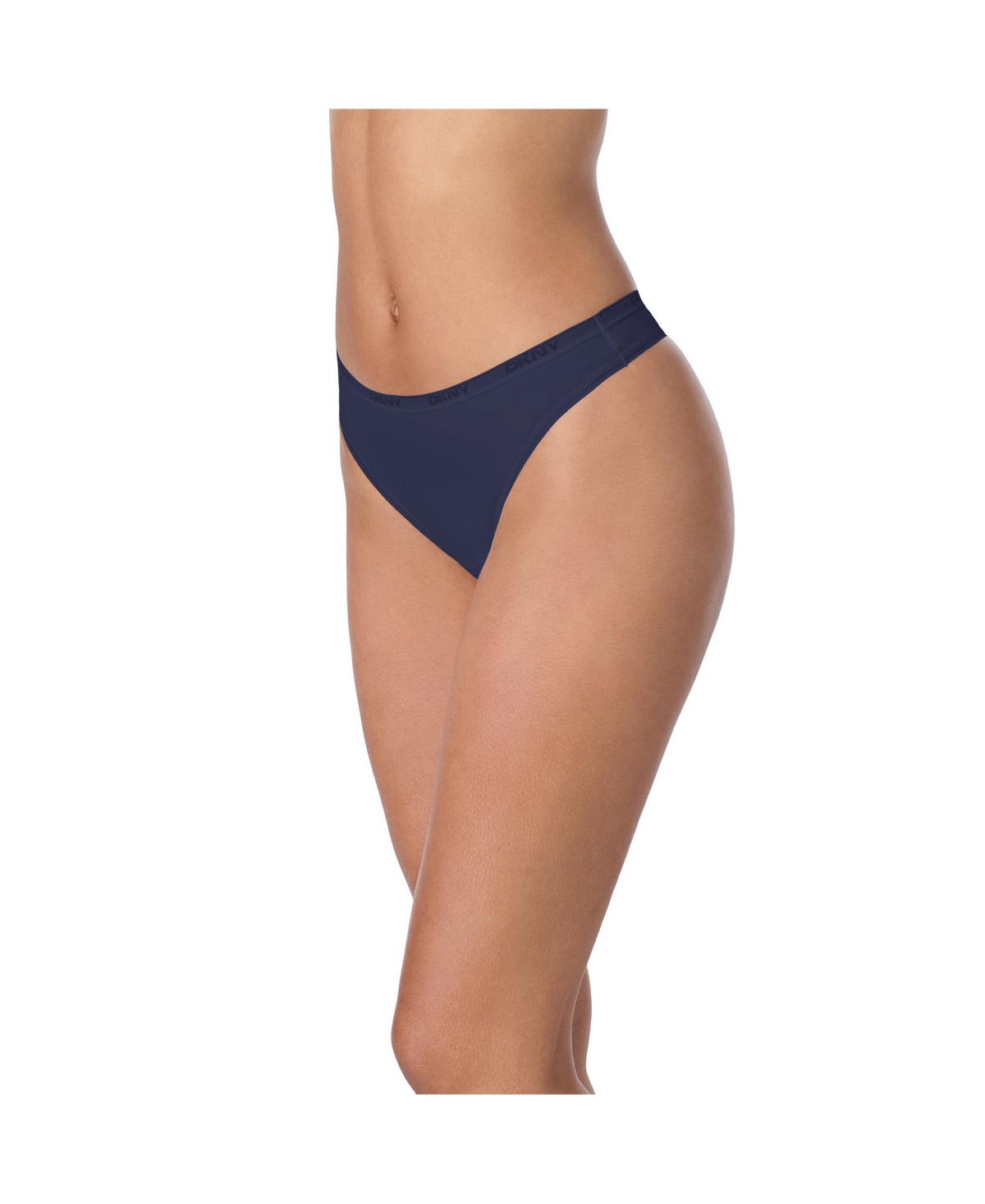 Dkny Table Top Stretch Cotton Blend Bikini In Yellow