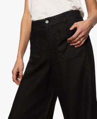 Women's The Linen Marine Wide-Leg Pants 