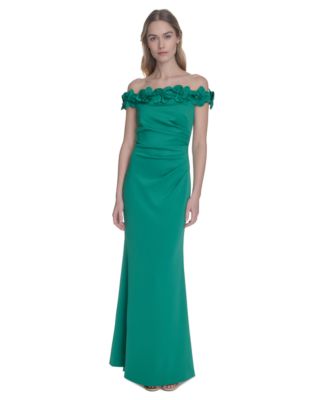 eliza j green dress Eliza J Green Dress with Pleated Hem NWT- Size 2 – The Saved Collection