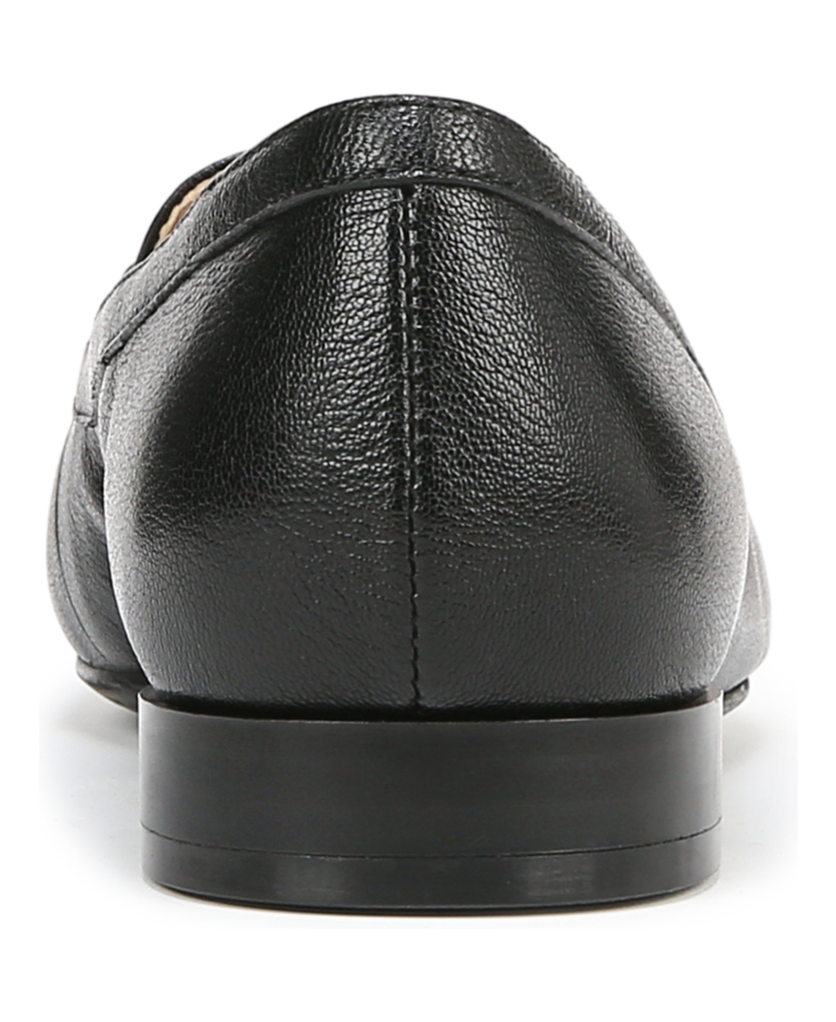 Naturalizer Women's Jovie Closed Round Toe Loafers In Black Leather