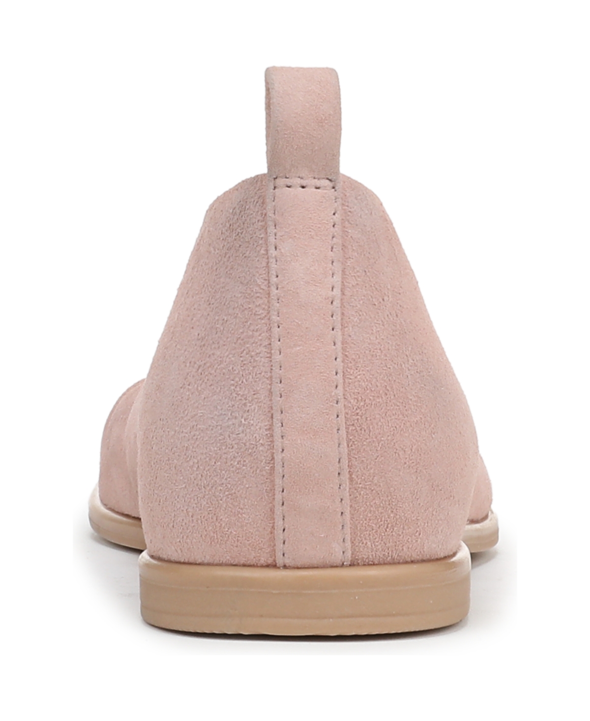Naturalizer Estie Flat In Cameo Pink Suede