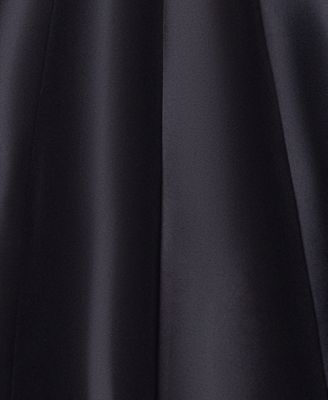 Women's Strapless Satin Mikado Party Dress