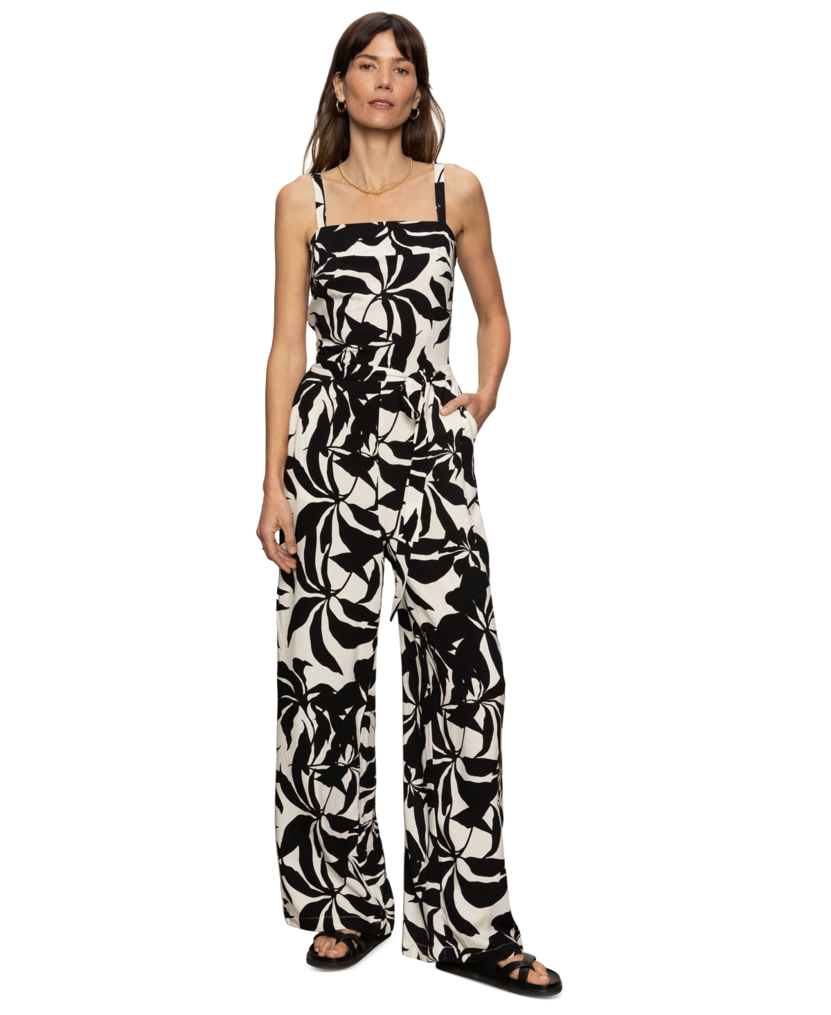 Women's Feel Good Back-Cutout Jumpsuit - Inked Impressions