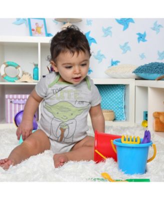 Baby Boys Yoda Bodysuit and Romper