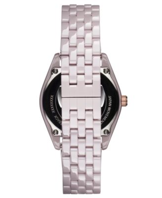 Women's Rise Boyfriend Blush Ceramic Bracelet Watch, 36mm