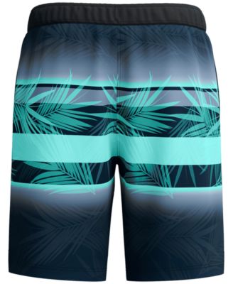 Men's Bondi Basin Palm Print Drawstring 9" Boardshorts