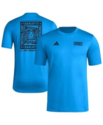 adidas - Men's Blue Charlotte FC Local Wrap T-Shirt