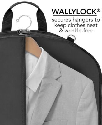 45" Premium Extra Capacity Travel Garment Bag with Shoulder Strap and Pockets