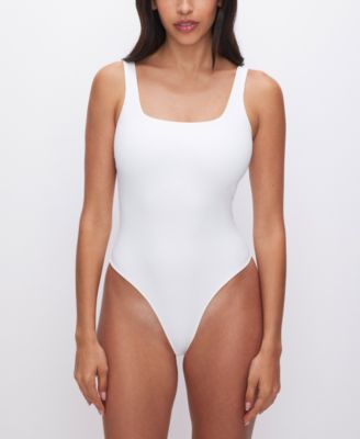 Women's Sculpting Modern Tank Bodysuit, Regular & Plus Size